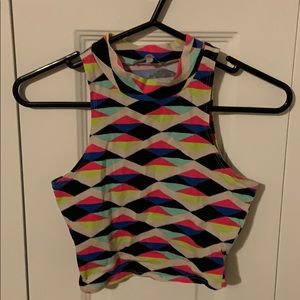 Multi-Colored Crop Top